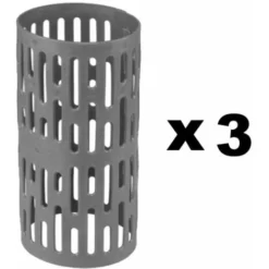 Momo Lot De 3 Manchons De Protection Gris Pour Troncs D'arbre