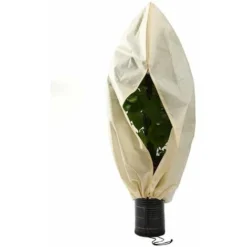 Housse De Protection Pour Plantes, Housse D'hivernage Non Tissée 80 G/m² Protection Que Toutes Vos Plantes En Pot Volumineuses Et Résistantes Au Gel. (180x120cm)