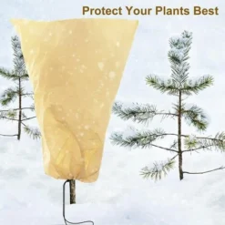 Housse De Protection Pour Plantes, Housse D'hivernage Non Tissée 80 G/m² Protection Que Toutes Vos Plantes En Pot Volumineuses Et Résistantes Au Gel. (180x120cm) -Promos Jardin Noble Magasin 100345674 3