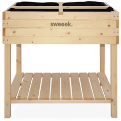 Carré Potager Sur Pieds 80x60. Anémone - Potager En épicéa Finlandais -Promos Jardin Noble Magasin 10259122 5