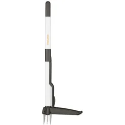 Fiskars Désherbeur, Longueur: 90 Cm, Manche En Acier Inoxydable/Poignée En Plastique, Noir/Blanc, Light, 1020127