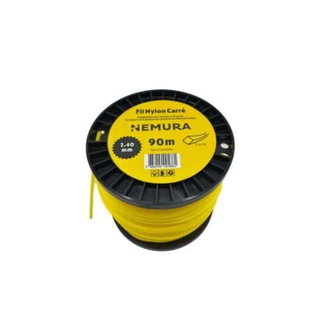 Fil Débroussailleuse Carré L: 90m, Ø: 2,40mm 3 Fil Débroussailleuse Carré L: 90m, Ø: 2,40mm