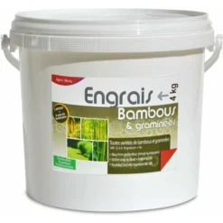 Engrais Organique Bambous Et Graminées. Seau 4 Kg
