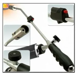 Desherbeur Thermique Piezo KZ Garden Chalumeau Gaz + 4 Recharges Desherbant Thermique Brule Herbes Torche De Jardin -Promos Jardin Noble Magasin 11987997 3