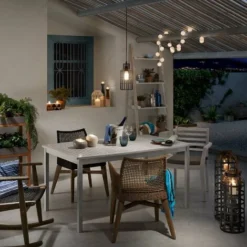 Kave Home - Lot De 2 Cache-pots Low Gris En Ciment Pour Usage Intérieur Et Extérieur -Promos Jardin Noble Magasin 12369303 2