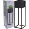 Pot De Fleurs Sur Pied Métal Noir 70 Cm H&S Collection 2 Pot De Fleurs Sur Pied Métal Noir 70 Cm H&S Collection -Promos Jardin Noble Magasin 12443154 1