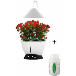 Jardinière Avec Lampe Led Intégrée Le Potager Avec Engrais Liquide + Engrais 250 Ml
