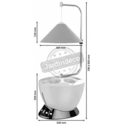 Jardinière Avec Lampe Led Intégrée Le Potager Avec Engrais Liquide + Engrais 1000 Ml 10 Jardinière Avec Lampe Led Intégrée Le Potager Avec Engrais Liquide + Engrais 1000 Ml -Promos Jardin Noble Magasin 12683705 4