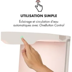 GrowIt Farm Smart Jardin Hydroponique 28 Plantes 8 Litres 48W 196x LED -Promos Jardin Noble Magasin 12992375 3 1