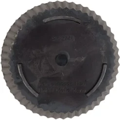 Cache-Pot Gris Taupe En Pierre Et Polyrésine 36 Cm Diamètre à Rayures Verticales Poka -Promos Jardin Noble Magasin 13100043 5