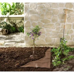 Toile De Paillage Bio-Mulch En Feutre, 1,5 X 10 M, Qualité Professionnelle GartenMeister -Promos Jardin Noble Magasin 15045256 5