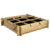 Potager Samos En Bois De Pin - Bois Naturel - 90 X 90 X 20 Cm -Promos Jardin Noble Magasin 15782852 1