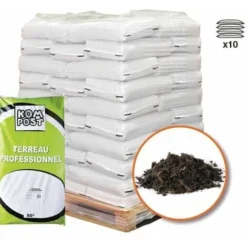 Terreau Plantation Special Enracinement 10 Sacs De 50 Litres