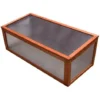 Serre De Jardin Gardiun Wooden I 90x41x32 Cm En Bois Et Polycarbonate -Promos Jardin Noble Magasin 15884322 1