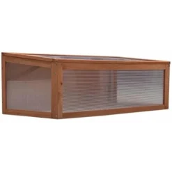 Serre De Jardin Gardiun Wooden I 90x41x32 Cm En Bois Et Polycarbonate -Promos Jardin Noble Magasin 15884322 3