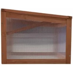 Serre De Jardin Gardiun Wooden I 90x41x32 Cm En Bois Et Polycarbonate -Promos Jardin Noble Magasin 15884322 5