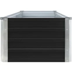 Lit Surélevé De Jardin Acier Galvanisé 320x40x45 Cm Anthracite VidaXL 10 Lit Surélevé De Jardin Acier Galvanisé 320x40x45 Cm Anthracite VidaXL -Promos Jardin Noble Magasin 17377631 4