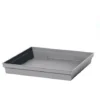 Soucoupe 40x40cm Toscane Gris Béton - EDA Plastiques -Promos Jardin Noble Magasin 17453800 1