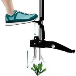 Désherbeur Manuel 4 Griffes Aluminium RootKiller -Promos Jardin Noble Magasin 17680568 5