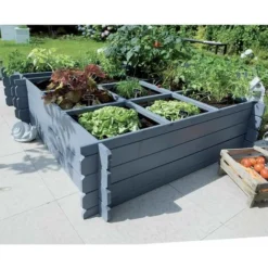 Carré Potager En Bois 579L - Basil
