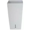 Riviera Pot En Plastique Carré Avec Réserve D'eau 52 Cm Eva