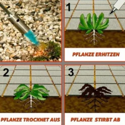 Lance Désherbant Thermique Écologique Butane Brûleur Contre Mauvaises Herbes -Promos Jardin Noble Magasin 18476612 4
