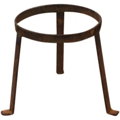 Base De Support De Pot En Fer Pleine 21x21 Cm De Diamètre -Promos Jardin Noble Magasin 18526307 3