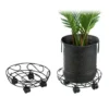 Relaxdays Support Roulant Plantes, 2, Rond, Intérieur Et Extérieur, Freins, Plateau Pour Pots De Fleurs, 28cm D. Métal 2 Relaxdays Support Roulant Plantes, 2, Rond, Intérieur Et Extérieur, Freins, Plateau Pour Pots De Fleurs, 28cm D. Métal -Promos Jardin Noble Magasin 18728301 1