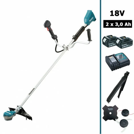 Débroussailleuse 36V (2x18V) DUR368A Avec 2 Batteries 3Ah MAKITA 3 Débroussailleuse 36V (2x18V) DUR368A Avec 2 Batteries 3Ah MAKITA