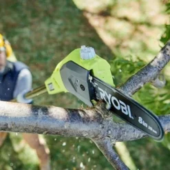 Sécateur à Perche Télescopique Ryobi OPP1820 à Batterie 7 Sécateur à Perche Télescopique Ryobi OPP1820 à Batterie -Promos Jardin Noble Magasin 19919107 3