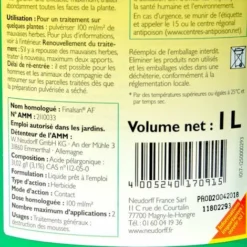Désherbant Polyvalent Express Prêt à L'emploi Tous Usages - Pulvérisateur 1 Litre -Promos Jardin Noble Magasin 20508842 5