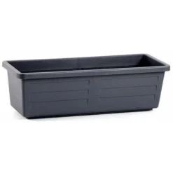 Jardiniere Seule Miami Gris Foncé 500 X 185 X 155 - EDA