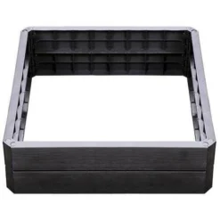 Jardinière Surélevée Ergo Quadro - 25 Cm, 80 X 80 Cm - Anthracite Garantia -Promos Jardin Noble Magasin 25410208 2