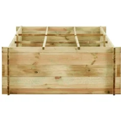 Jardinière Pour Légumes Bois De Pin Imprégné 197x100x40 Cm -Promos Jardin Noble Magasin 26309549 3