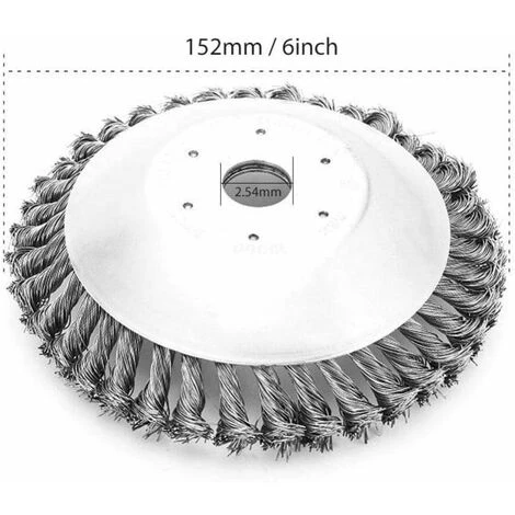Tête De Brosse De Désherbage De Jardin, Tondeuse à Gazon Universelle Tondeuse à Gazon Tête De Fil Jardin Terrain De Jeu Entretien Tête De Remplacement De Coupe Des Mauvais 7 Tête De Brosse De Désherbage De Jardin, Tondeuse à Gazon Universelle Tondeuse à Gazon Tête De Fil Jardin Terrain De Jeu Entretien Tête De Remplacement De Coupe Des Mauvais – Image 5