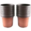LITZEE Lot De 100 Pots En Plastique Pour Semis Et Plant, 10 Cm 1 LITZEE Lot De 100 Pots En Plastique Pour Semis Et Plant, 10 Cm -Promos Jardin Noble Magasin 26468125 1