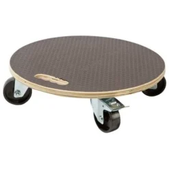 Nortene Support à Roulettes - Flora Roll Strong - 50 Cm - Bois Très Résistant