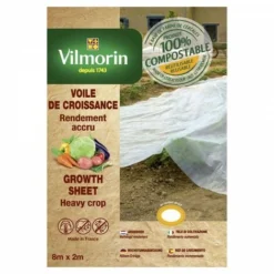 Vilmorin - Voile De Croissance - Farine De Céréales - 18 µm 2X8m