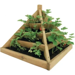 Bac à Fleurs Pyramide à Plants 80