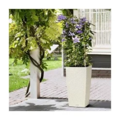 Pot Cubico Cottage 30 Lechuza Kit Complet 30 Cm - Chocolat 11 Pot Cubico Cottage 30 Lechuza Kit Complet 30 Cm - Chocolat -Promos Jardin Noble Magasin 28507882 5