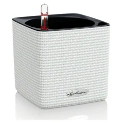 Pot Cube Color 14 Lechuza Kit Complet Blanc - 14 Cm -Promos Jardin Noble Magasin 28507941 3
