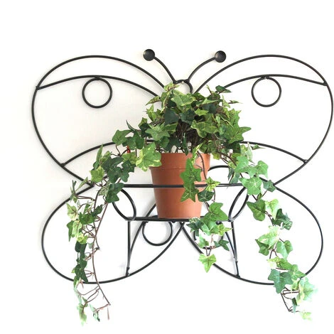 DanDiBo Support De Pot Mural KW048 Papillon 50 Cm Support De Fleurs Support Mural Support De Pot De Fleurs 3 DanDiBo Support De Pot Mural KW048 Papillon 50 Cm Support De Fleurs Support Mural Support De Pot De Fleurs