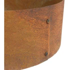 Carré Potager En Acier Corten 3 Cercles Ø 30 / 60 / 90 Cm -Promos Jardin Noble Magasin 29542275 3