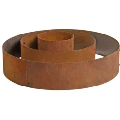 Carré Potager En Acier Corten 3 Cercles Ø 40 / 80 / 120 Cm -Promos Jardin Noble Magasin 29542276 2