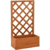 Jardinière à Treillis De Jardin Orange 50x25x90cm Bois De Sapin VidaXL 1 Jardinière à Treillis De Jardin Orange 50x25x90cm Bois De Sapin VidaXL -Promos Jardin Noble Magasin 29997840 1