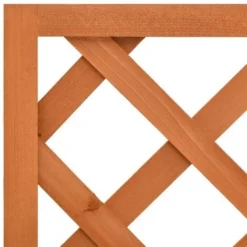 Jardinière à Treillis De Jardin Orange 50x25x90cm Bois De Sapin VidaXL 11 Jardinière à Treillis De Jardin Orange 50x25x90cm Bois De Sapin VidaXL -Promos Jardin Noble Magasin 29997840 5