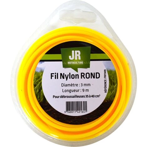 JR Fil Nylon 3 Mm - Rond FNY009 3 JR Fil Nylon 3 Mm - Rond FNY009