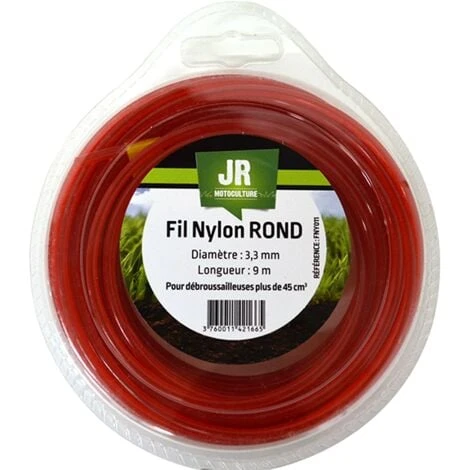 JR Fil Nylon 3.3 Mm - Rond FNY011 3 JR Fil Nylon 3.3 Mm - Rond FNY011