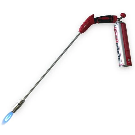 Désherbeur Thermique à Gaz Piezo ALPEN + 4 Bouteilles Gaz 330gr Brule Herbes Desherbant 4 Désherbeur Thermique à Gaz Piezo ALPEN + 4 Bouteilles Gaz 330gr Brule Herbes Desherbant – Image 2