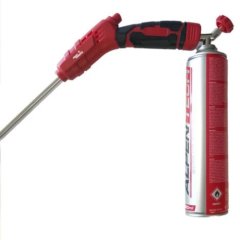 Désherbeur Thermique à Gaz Piezo ALPEN + 4 Bouteilles Gaz 330gr Brule Herbes Desherbant 5 Désherbeur Thermique à Gaz Piezo ALPEN + 4 Bouteilles Gaz 330gr Brule Herbes Desherbant – Image 3